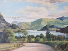 ALAN BEGNALL CHARLTON (1913-1981). A pair of lakeland scenes' 'Ullswater from AIRA Force Road'