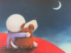 DOUG HYDE (1972). Written In The Stars' signed mixed media, no. 343 / 595, framed and glazed, 48.5 x