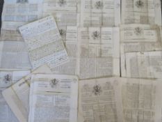 IONIAN ISLANDS INTEREST - AN ORIGINAL 1849 PRINTED PROCLAMATION ISSUED BY 'HENRY GEORGE WARD',