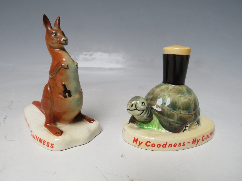 A SET OF FOUR CARLTONWARE 'MY GOODNESS - MY GUINNESS' CERAMIC FIGURES, tallest H 10 cm (4) - Image 5 of 7