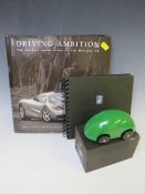 GORDON MURRAY RACING LOT TO INCLUDE BOXED DESIGN MODEL (CHASSIS 073), autographed book, two