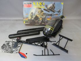 A BOXED ACTION MAN SAS AIR STRIKE HELICOPTER - BOX A/F