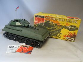 A BOXED PALITOY ACTION MAN SCORPION TANK