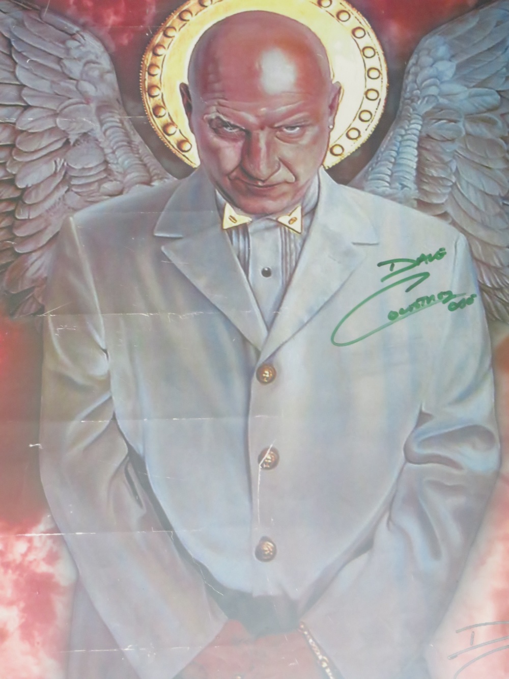 TWO SIGNED DAVE COURTNEY PICTURES, together with a selection of framed motor racing pictures to - Image 7 of 10