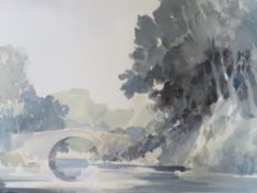 IVAN TAYLOR (1946). 'River Greta - Yorkshire', signed lower left, titled verso, framed and glazed,