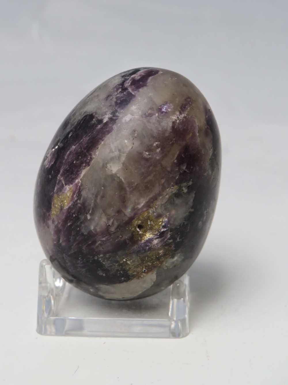 A VINTAGE BLUE JOHN EGG, L 5 cm - Image 2 of 4