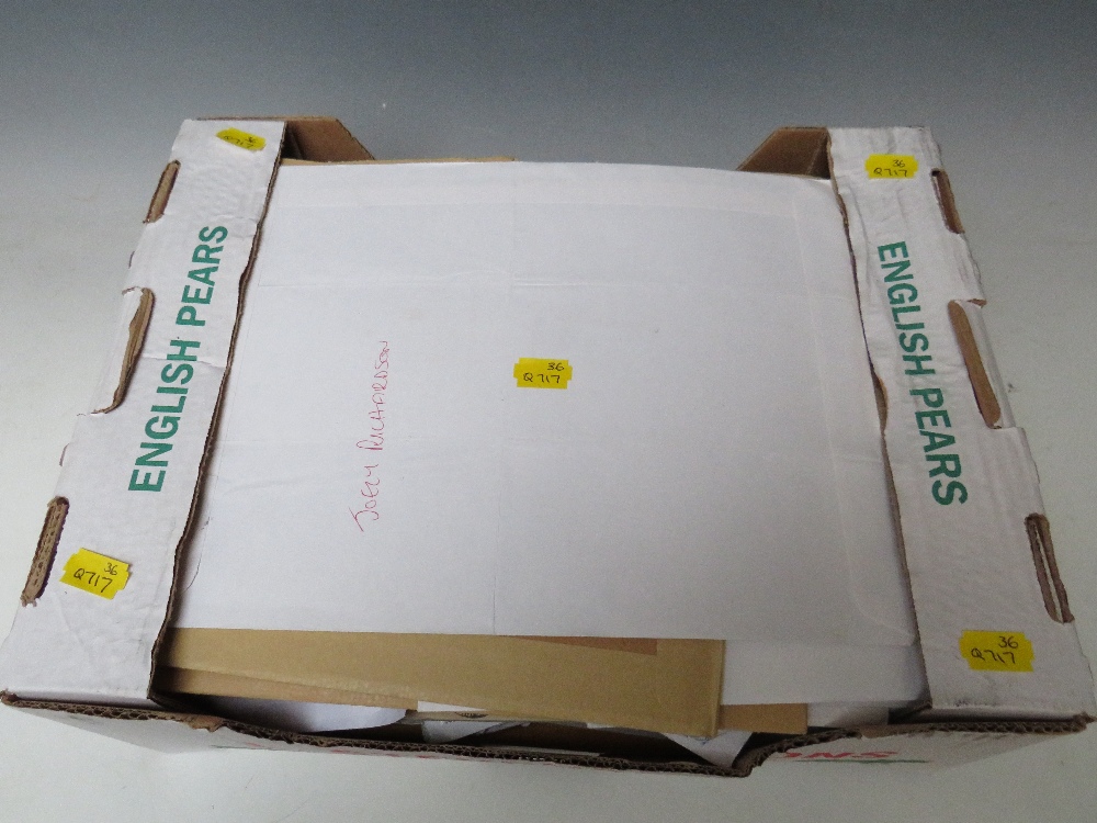 A TRAY OF AUTOGRAPHS AND PHOTOGRAPHS, LETTERS, CARD AND PAPER OF MAINLY FILM, THEATRE AND TELEVISION - Image 2 of 2