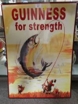 A GUINNESS ADVERTISING SIGN