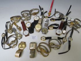A COLLECTION OF SEKONDA WRISTWATCHES, LADIES AND GENTLEMANS, MANUAL AND QUARTZ TYPES (40)Condition