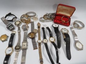 A QUANTITY OF WRISTWATCHES