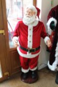 A 5FT MODERN KARAOKE SANTA CLAUS - WORKING ORDER AT TIME OF CONSIGNMENT