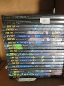 TWENTY NEW EAGLEMOSS STAR TREK NOVEL COLLECTION BOOKS - STILL FACTORY WRAPPED