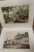 A FOLIO OF FIVE HUNTING SCENES BY EDWARD ORME