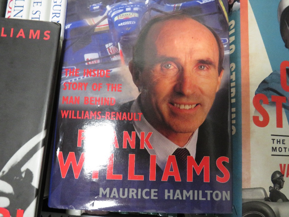 A QUANTITY OF MAINLY HARD BACK BOOKS , FORMULA ONE AND MOTOR RACING EXAMPLES (TRAYS NOT INCLUDED) - Bild 4 aus 5