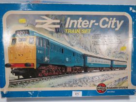 AN AIRFIX RAILWAY SYSTEM 00 SCALE INTER-CITY TRAIN SET (UNCHECKED )