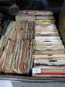 APPROXIMATELY 300 SINGLE RECORDS MAINLY FORM THE 60s, 70s, 80s AND 90s