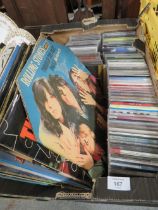 APPROXIMATELY 40 LP RECORDS TO INCLUDE ROLLING STONES, BRUCE SPRINGSTEIN, ROY WOOD, ULTRAVOX,