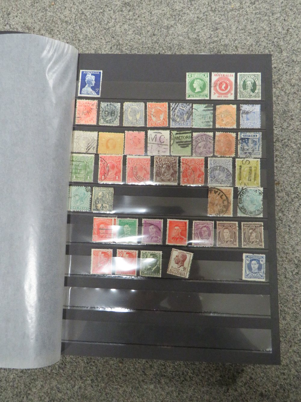 A COLLECTION OF STAMP ALBUMS TO INCLUDE GERMAN AND CANADIAN STAMPS - Image 2 of 3