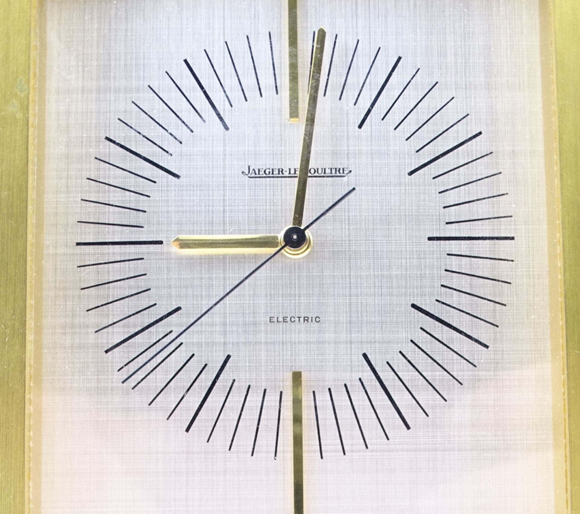 Jaeger LeCoultre Elektrische Tischuhr (Quartzwerk)  - Bild 2 aus 8