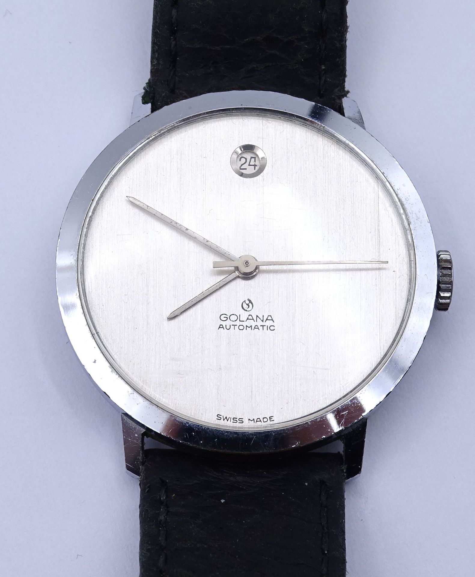 Herren Armbanduhr "Golana", 3005, Automatic, Werk läuft, D. 34,0mm - Bild 2 aus 4