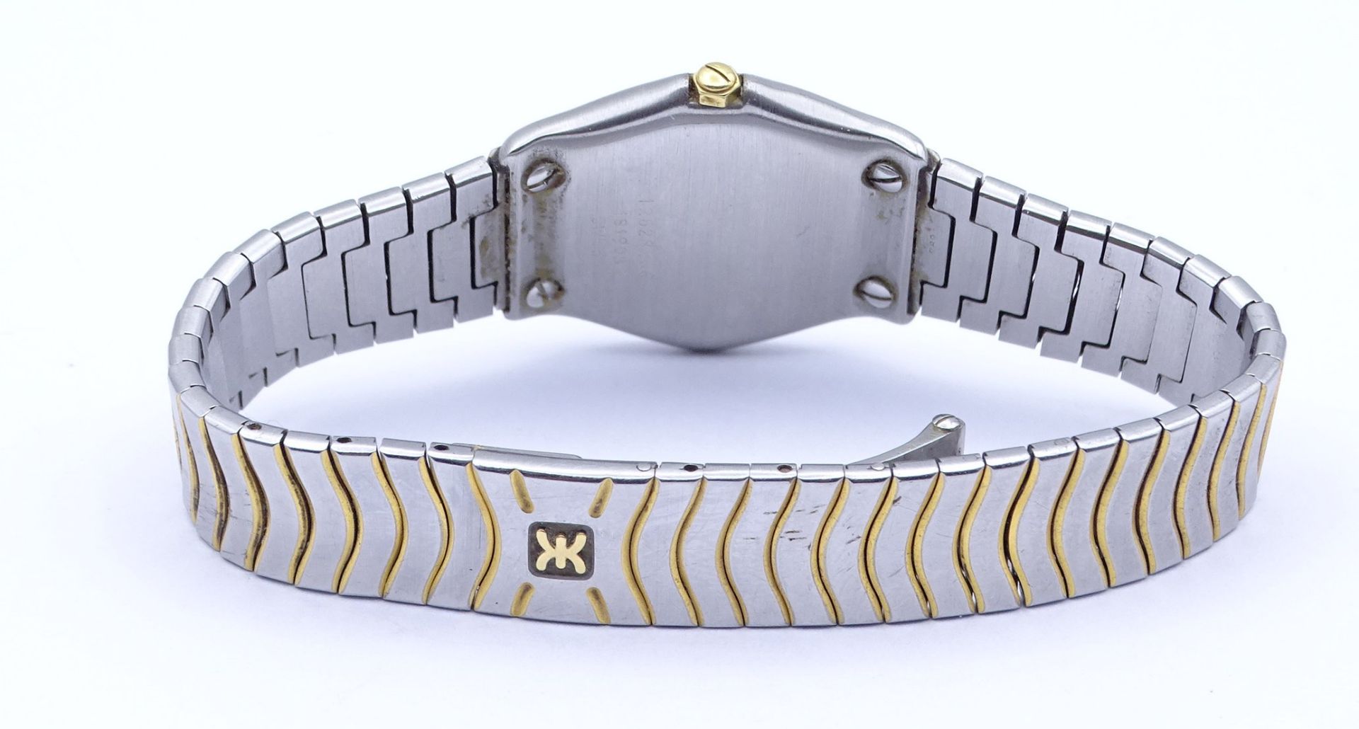 Damen Armbanduhr Ebel Stahl/Gold, Classic Wave, Quartzwerk, Funktion nicht überprüft, Gehäuse 26mm, - Bild 3 aus 4