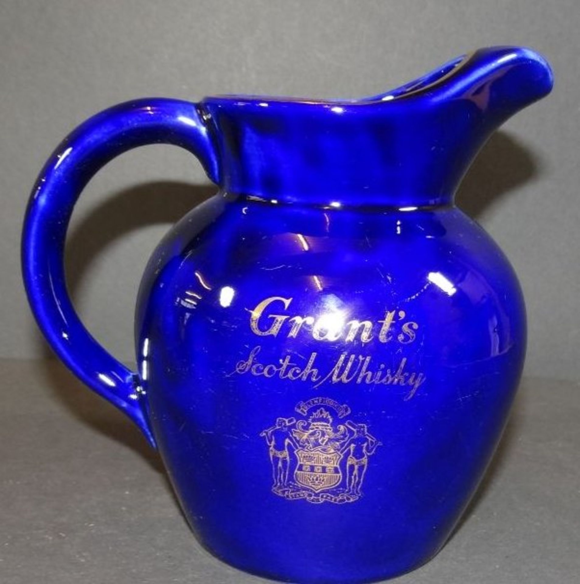 Wasserkrug "Grant's Scotch Whisky", H-15 cm - Bild 3 aus 4