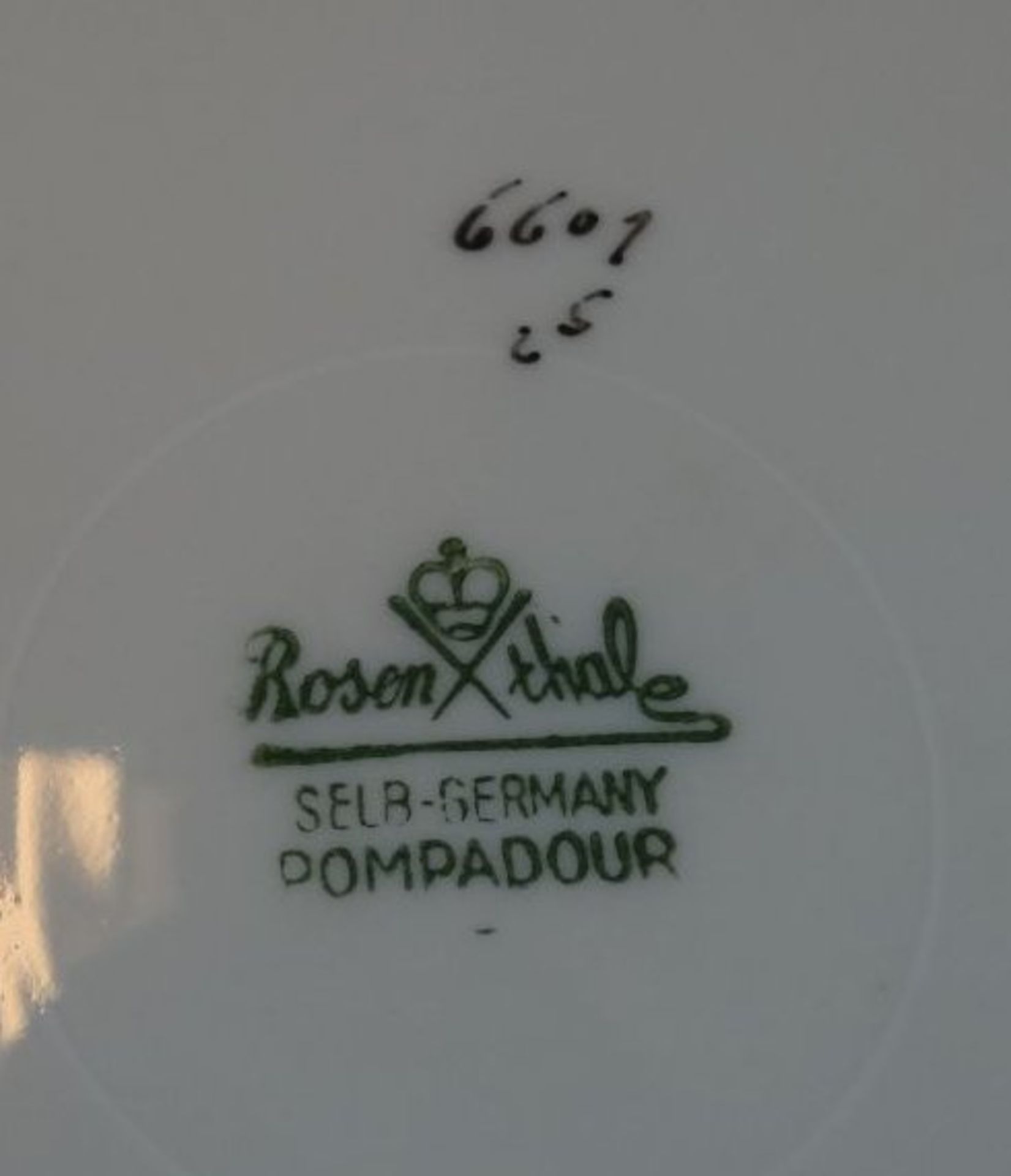 Kuchenplatte "Rosenthal" Pompadour, B-32 cm - Bild 5 aus 5