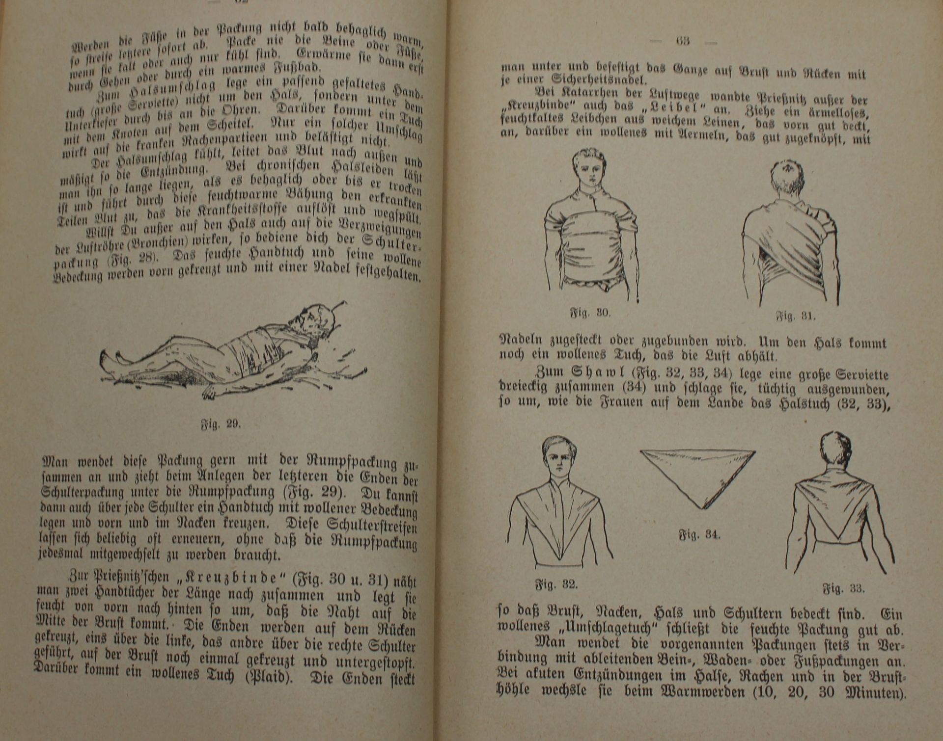 Die Naturheilkunde - Ein Wegweiser für gesunde und kranke, 8. Auflage, 1899, Altersspuren - Image 4 of 6