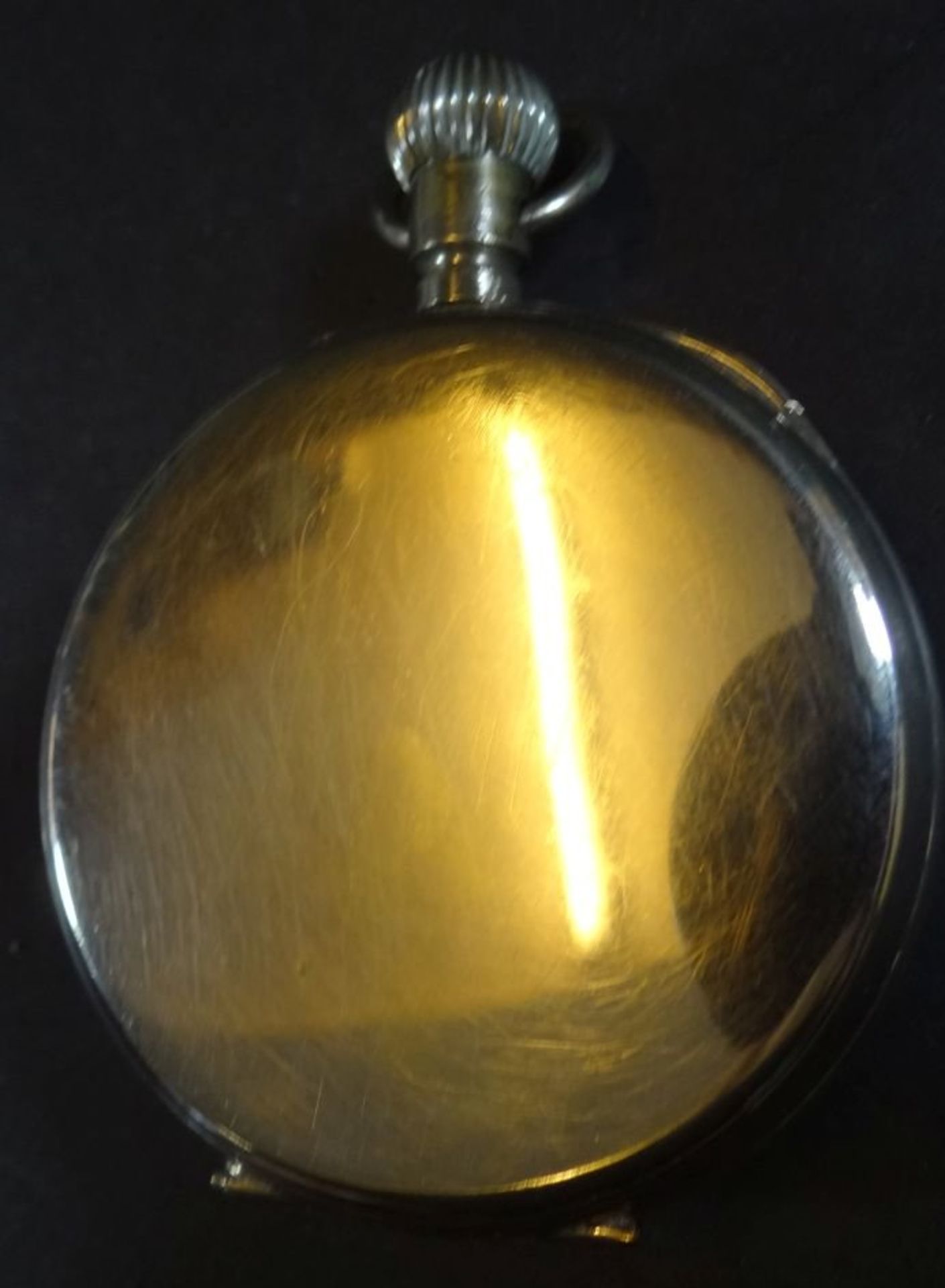 Silber-Taschenuhrengehäuse in Weckerform, S-925-, Birmingham 1910, innen grosse Taschenuhr, Werk lä - Bild 12 aus 14