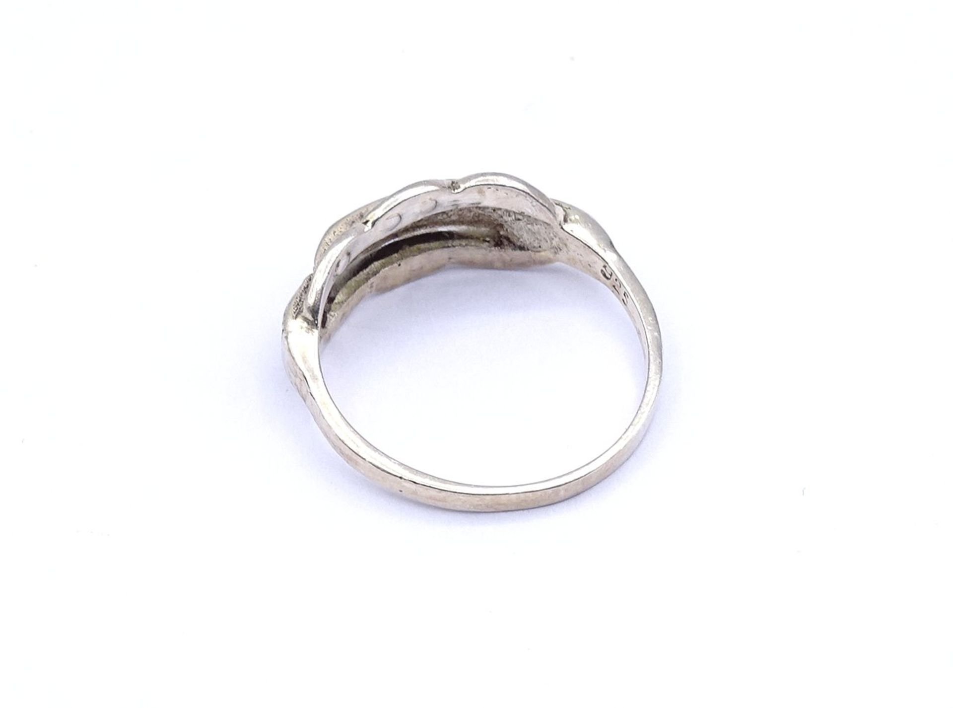 Markasiten Ring, Silber 0.925, 1,9g., RG 53 - Bild 4 aus 4