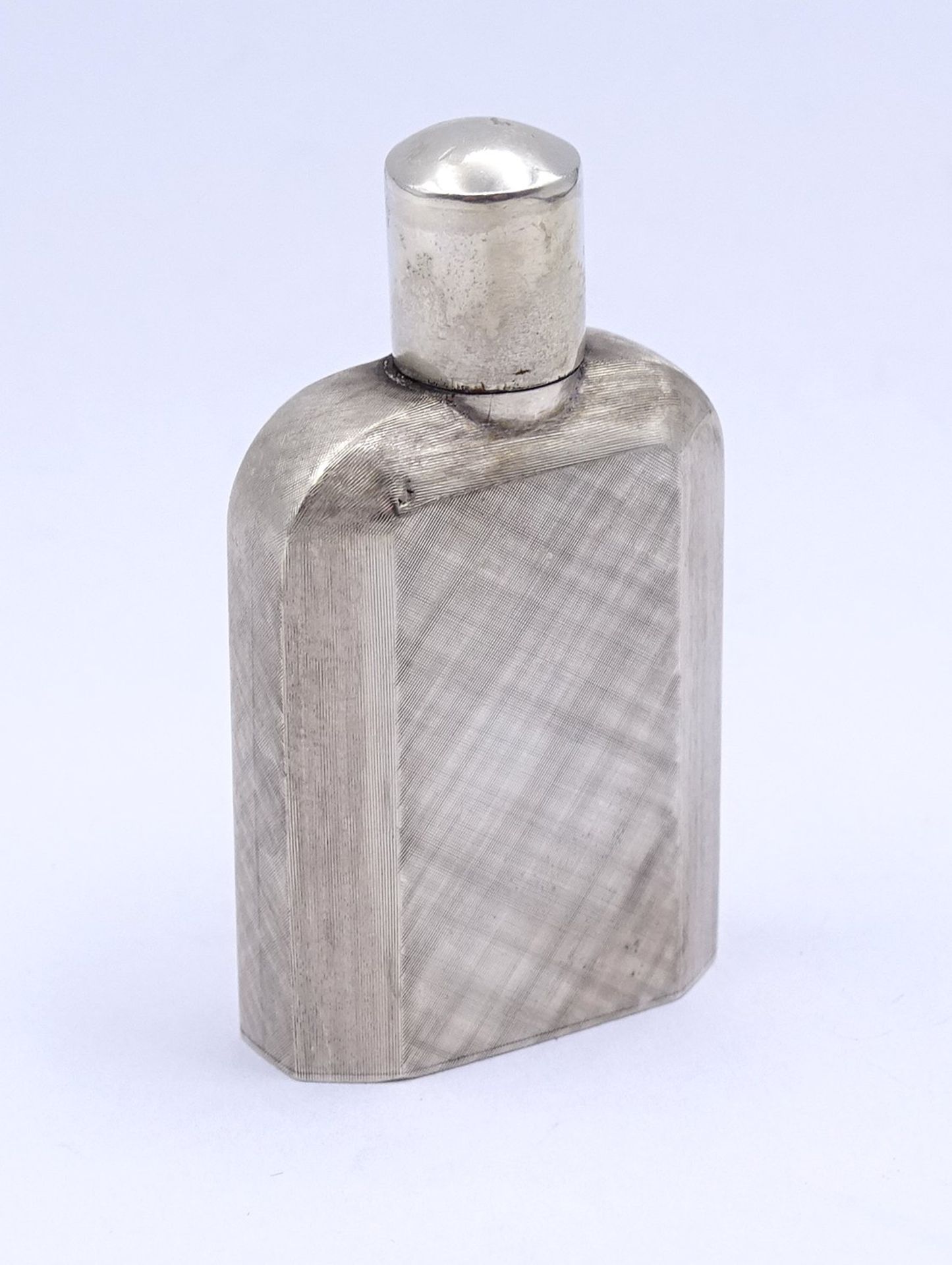 Flacon, Silber 0.800, innen Glas, H. 5,6cm - Bild 2 aus 4