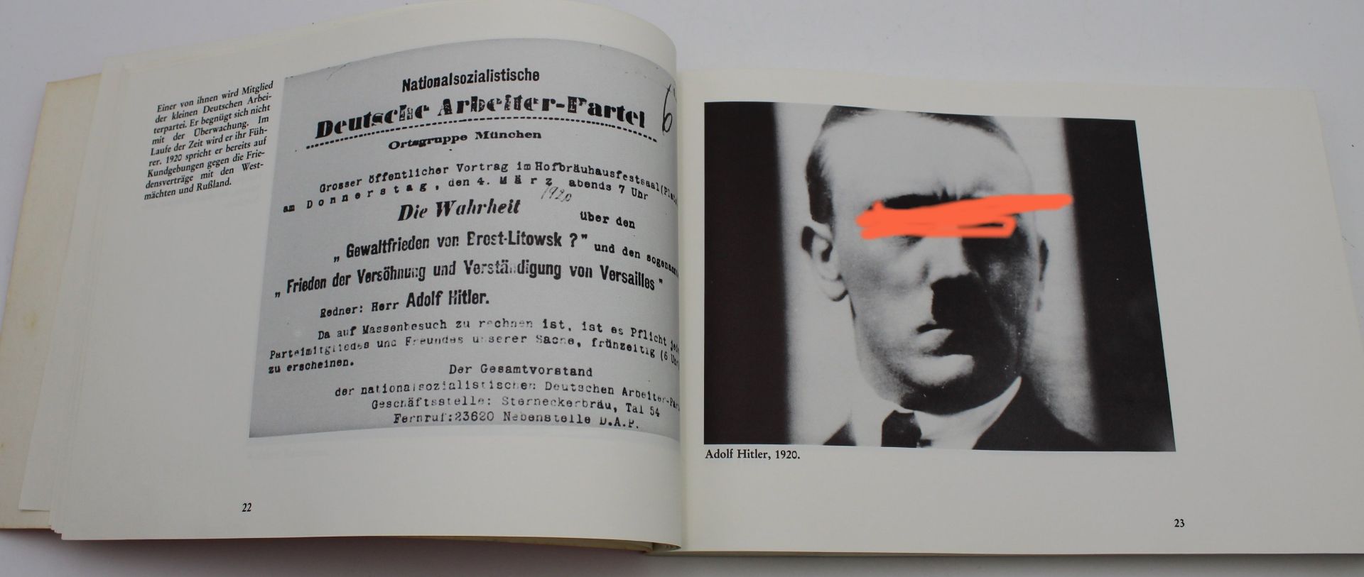 Erwin Leiser's Film "Mein Kampf" - Eine Bilddokumentation der Jahre 1914-1945, 1. Auflage 1976 - Bild 4 aus 5