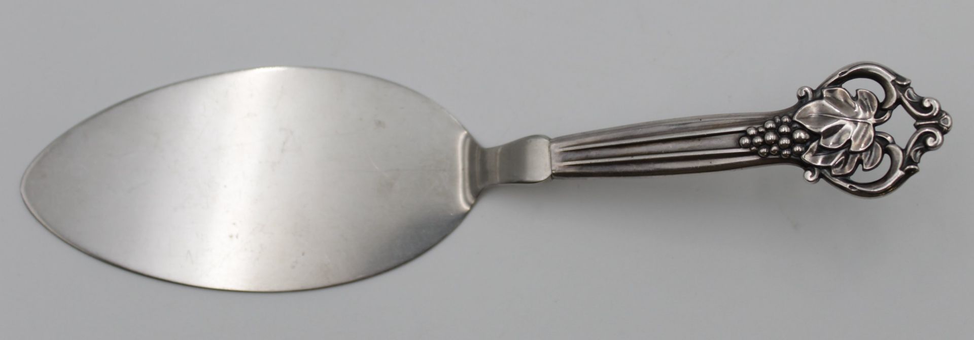 Tortenheber, Silbergriff, Dänemark 1949, L-21,7cm