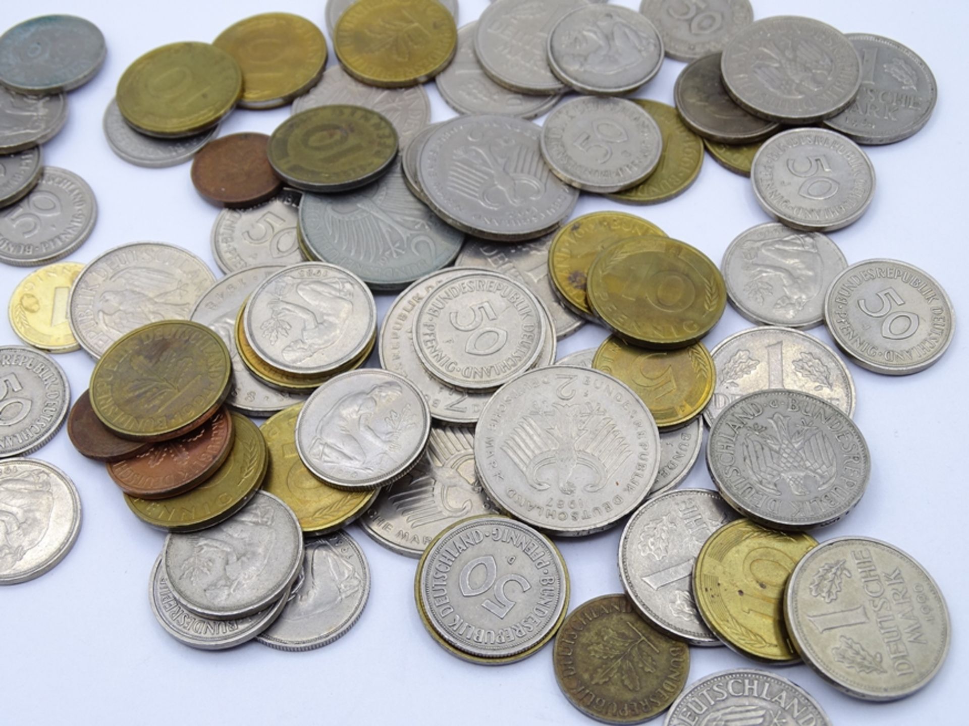 Konvolut Kleinmünzen Deutsche Mark = 42,31DM - Bild 3 aus 3