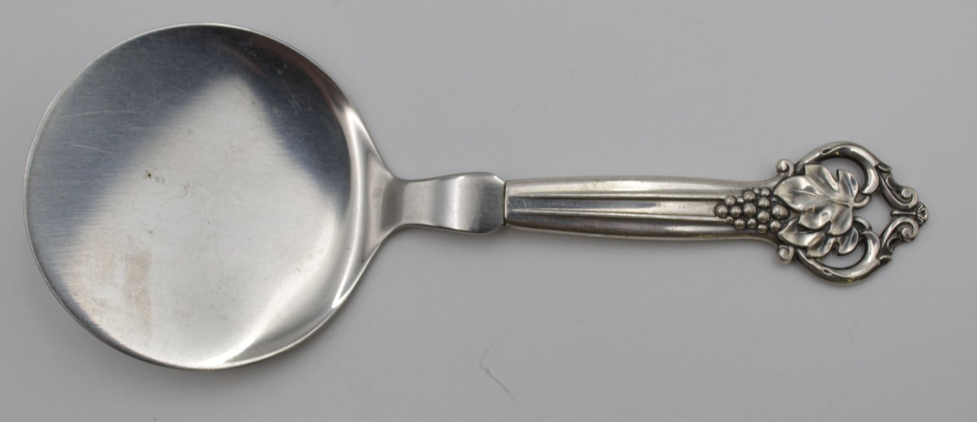 Pastetenheber, Silbergriff, Dänemark  1948, L-18,7cm.