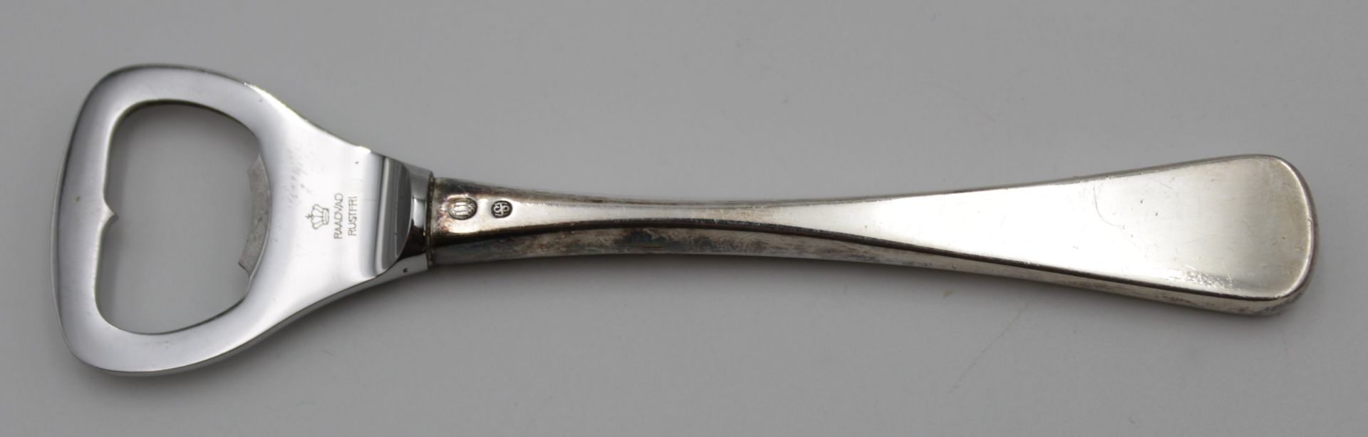 Flaschenöffner, Silbergriff, Dänemark 1956, ca. L-14cm. - Bild 2 aus 3