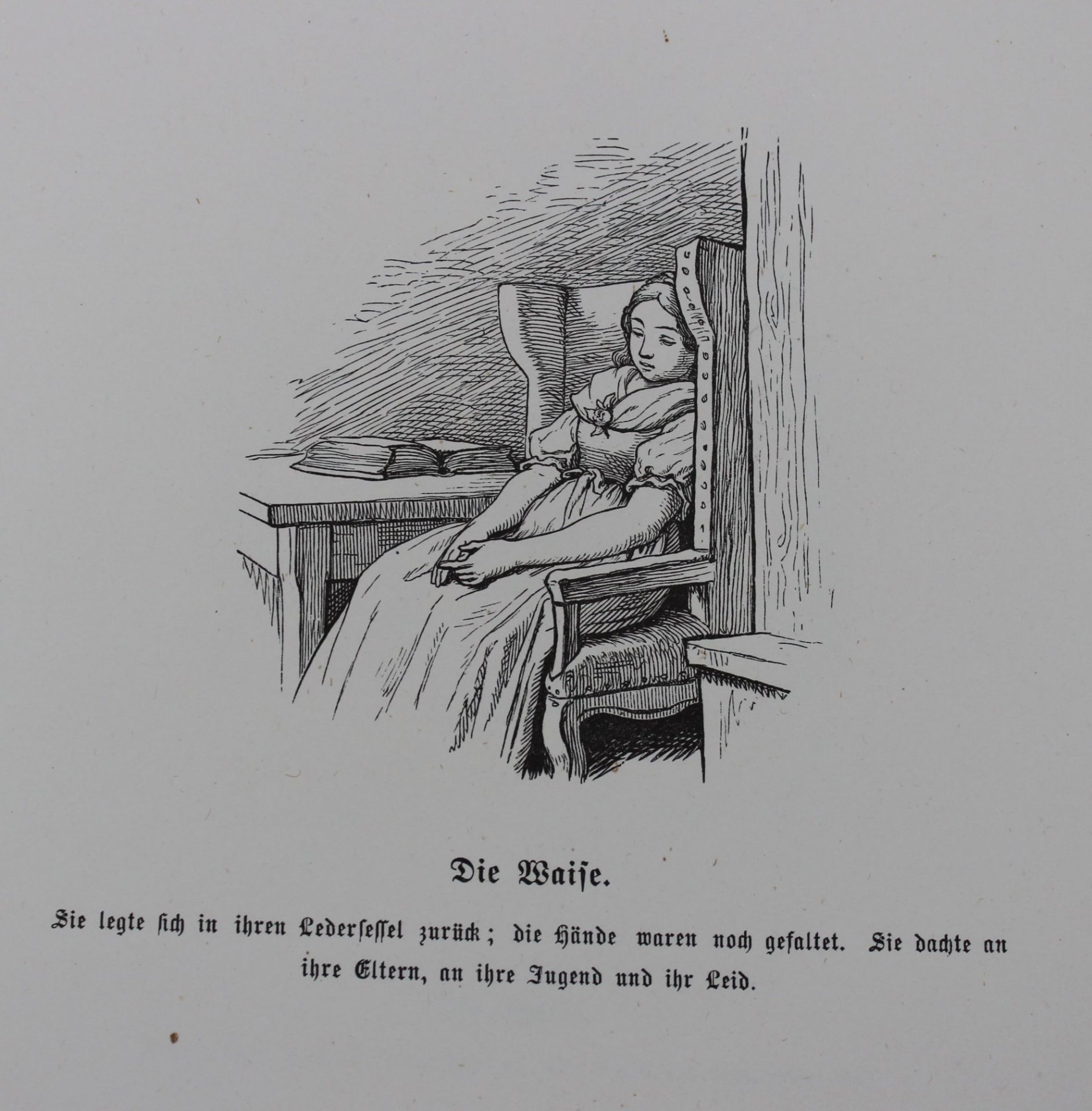 Ludwig Richter's Illustrationen zu W.O. von Horn`s Schriften, 1. u. 2. Band, 1873, Altersspuren - Bild 5 aus 6