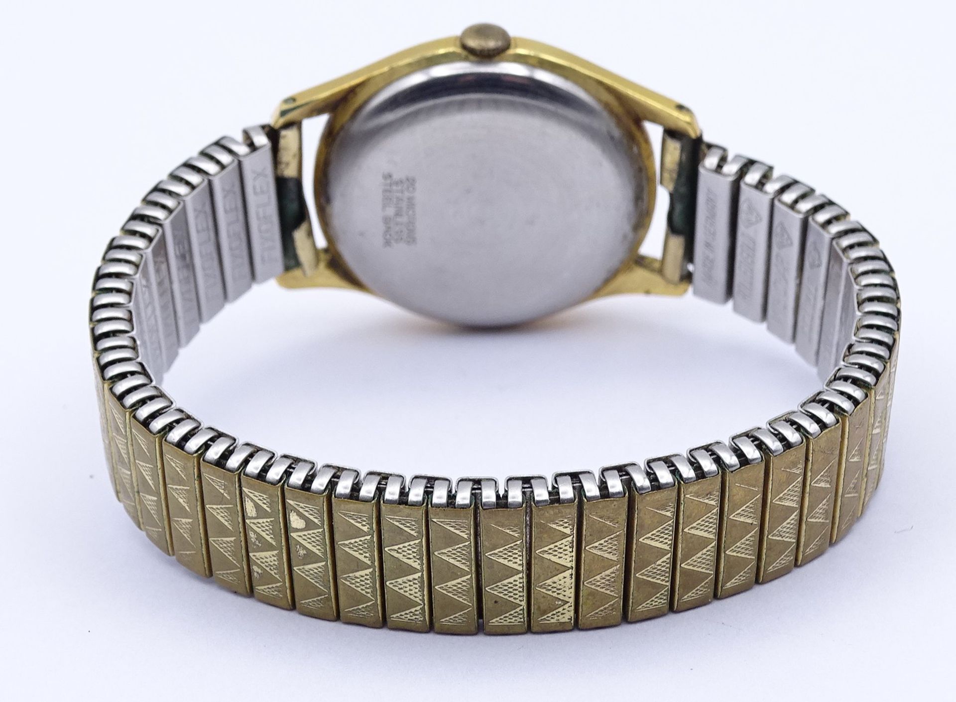 Armbanduhr Bifora Top, mechanisch, Werk läuft kurz an, D. 31mm, Alters- und Gebrauchsspuren - Image 3 of 4