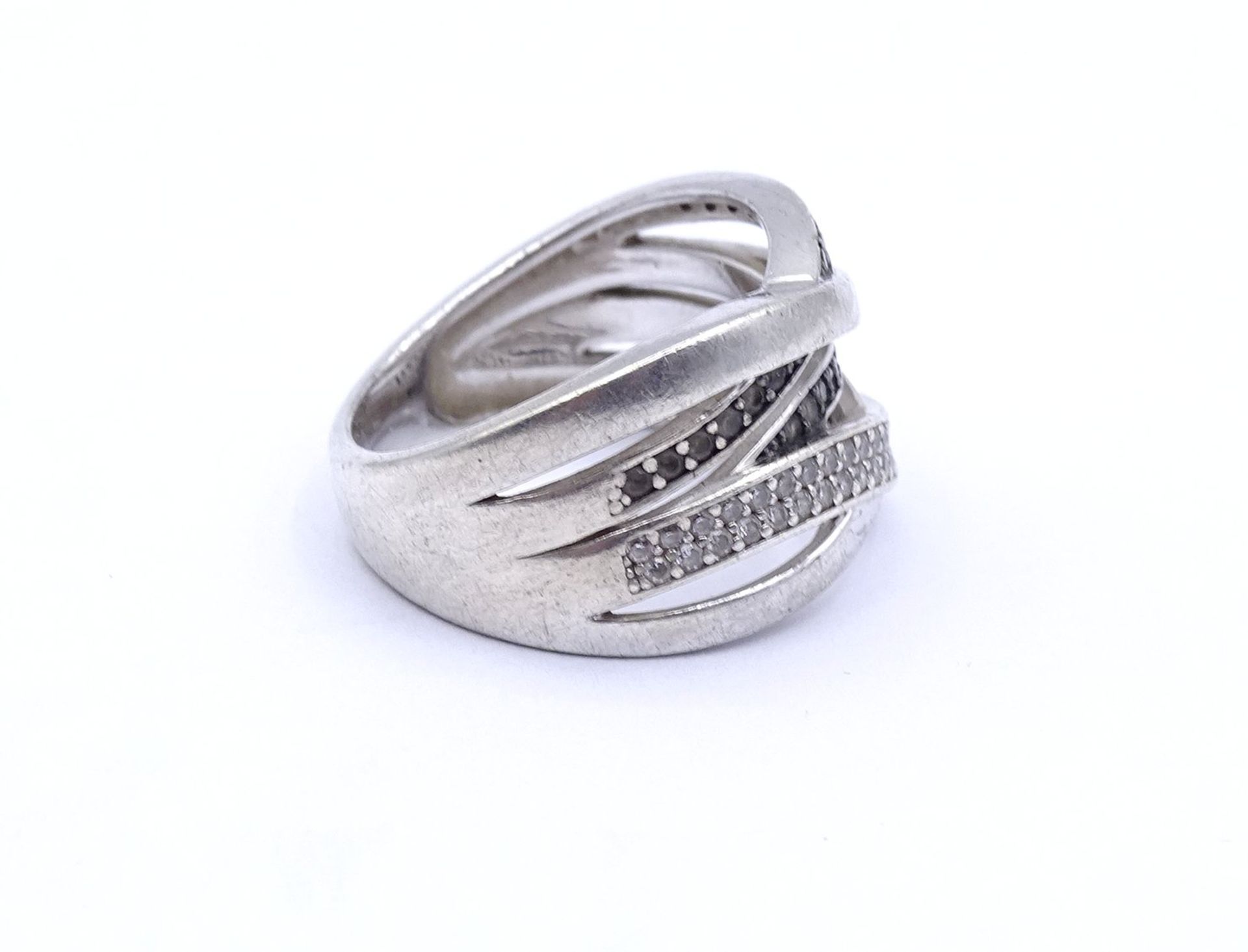 925er Silber Ring, 6,9g., RG 57 - Bild 2 aus 3