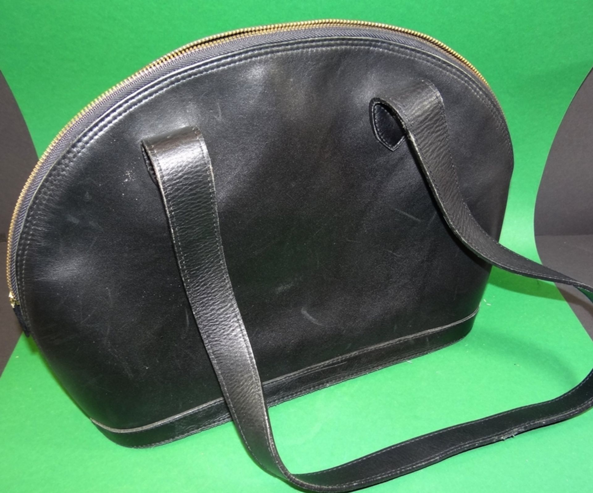 Vintage Damenhandtasche von Jill Sander, Leder, gut erhalten, 28x37 cm - Bild 4 aus 8