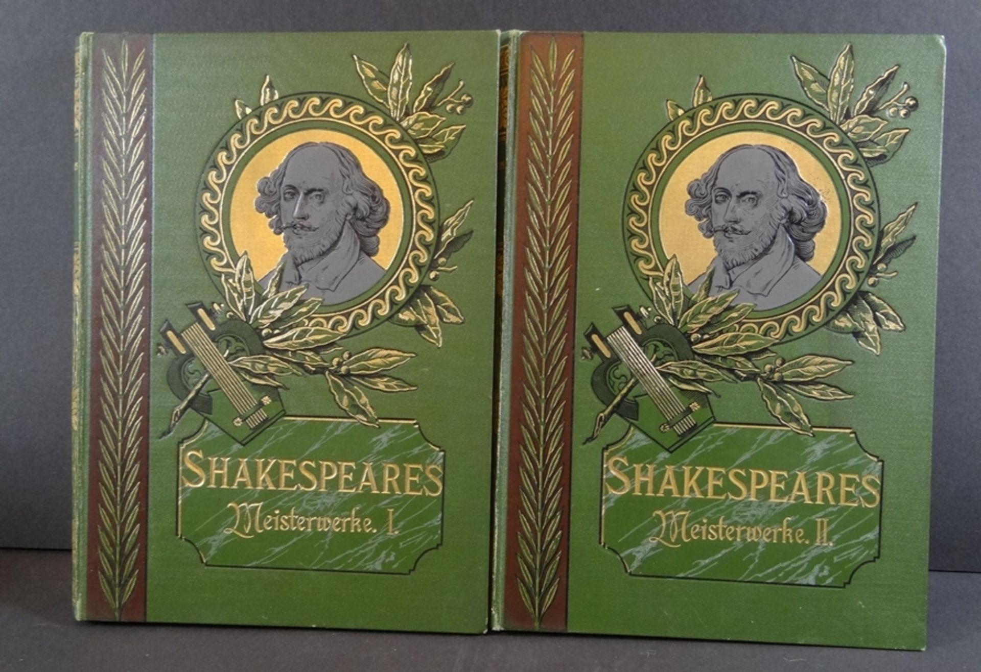 Shakespeares Meisterwerke, Bd. 1+2, illustriert, gut erhalten