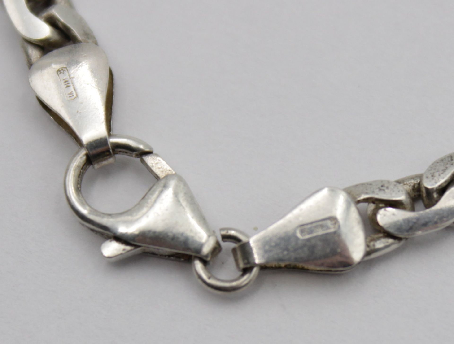 Herrenkette, 925er Silber, 31,4gr., L-47cm. - Bild 3 aus 3