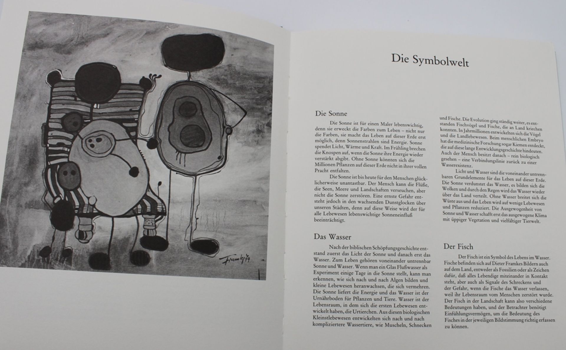 Dieter Framke, Symbolwelt, 1986, , Widmung und Signatur des Verfassers - Bild 3 aus 5