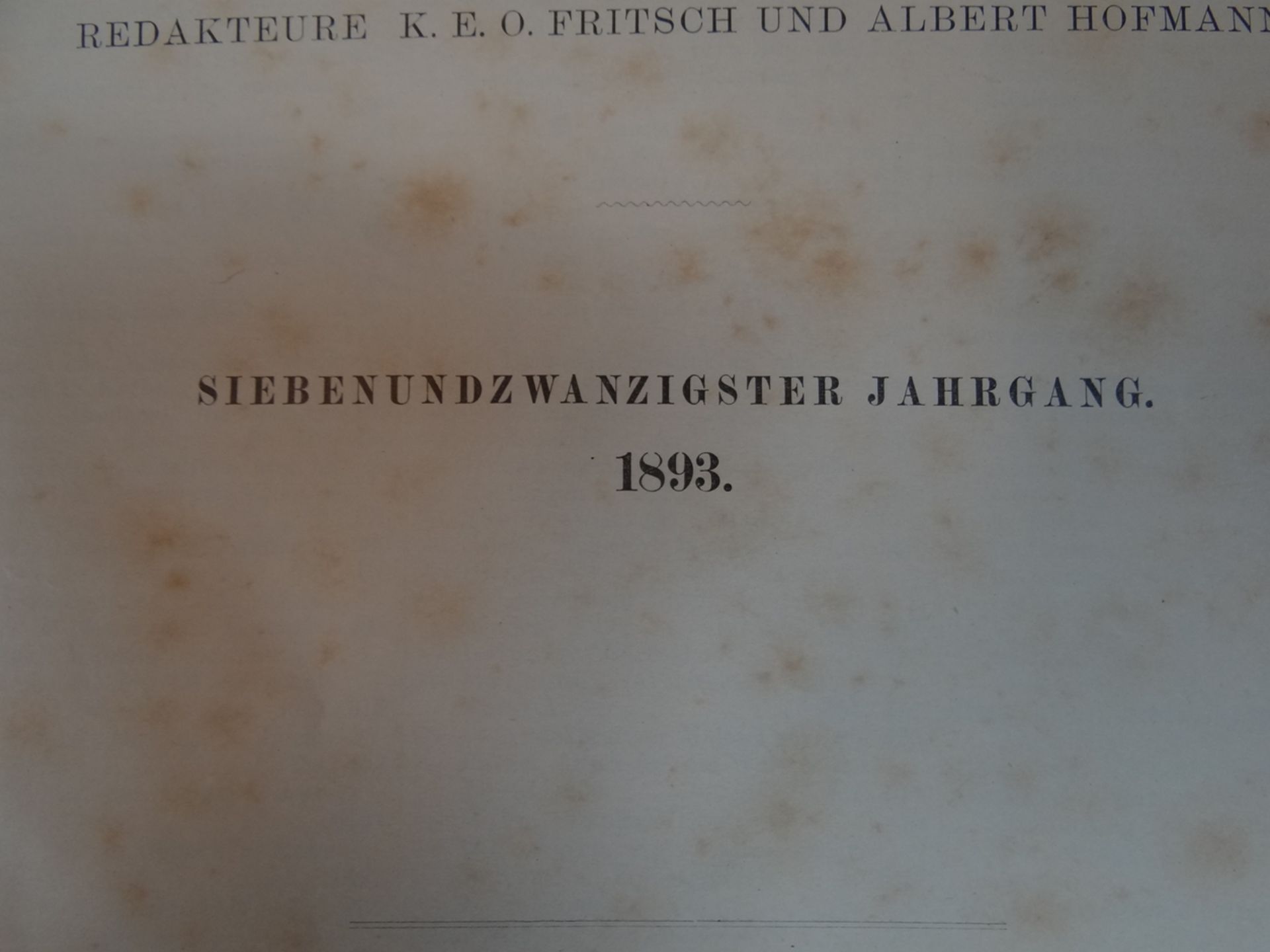 Deutsche Bauzeitung, 1893. gebunden, 24.Jahrgang - Bild 3 aus 7