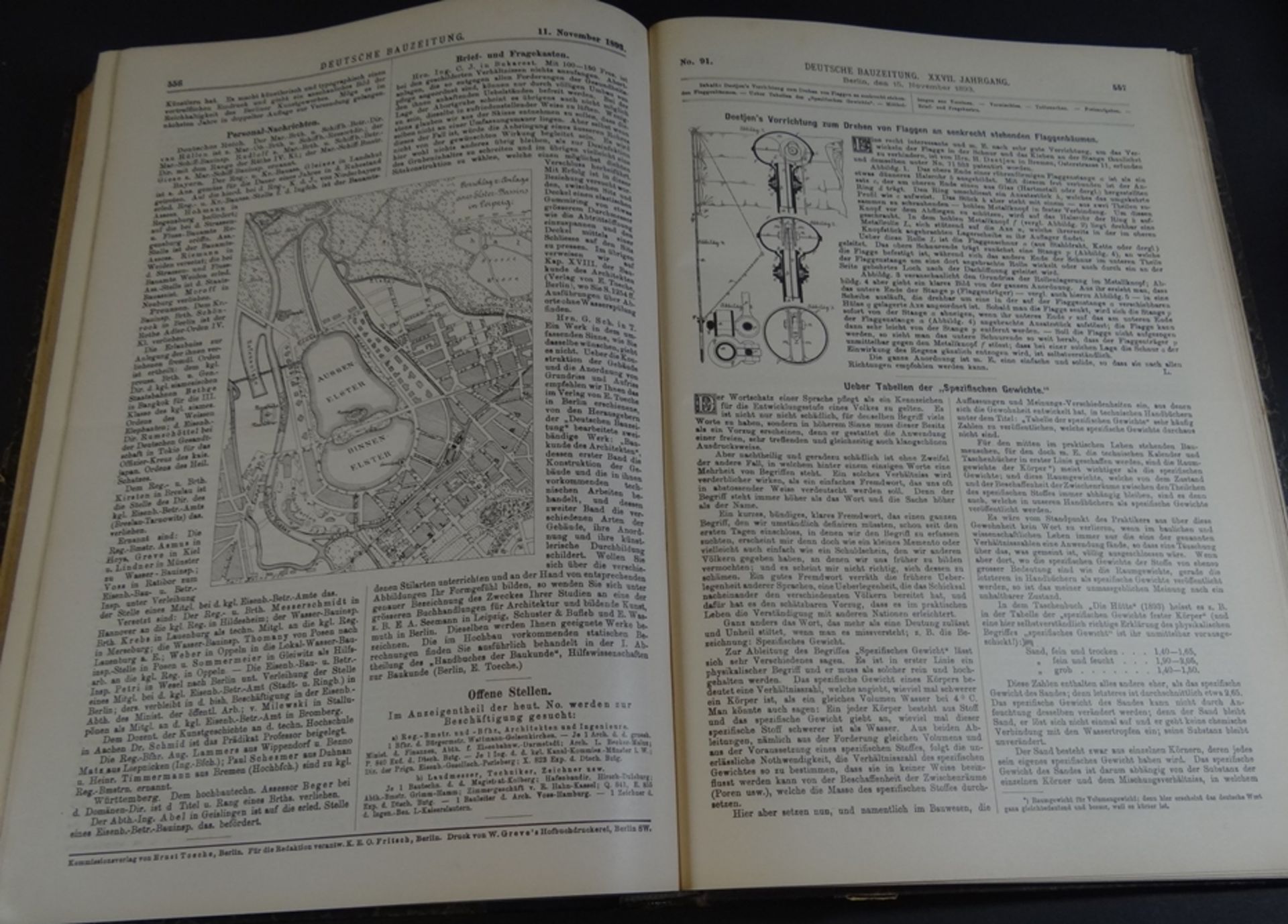 Deutsche Bauzeitung, 1893. gebunden, 24.Jahrgang - Bild 6 aus 7