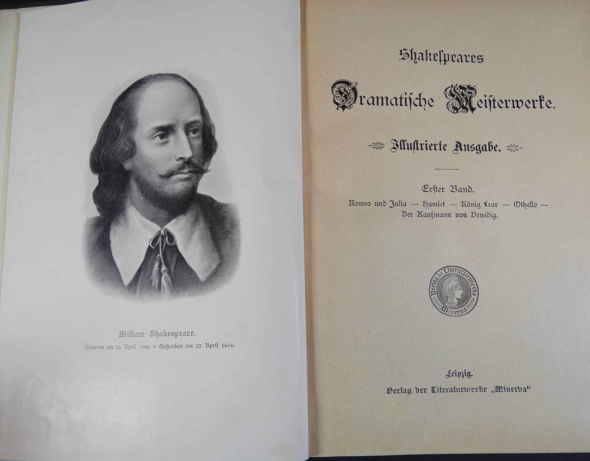 Shakespeares Meisterwerke, Bd. 1+2, illustriert, gut erhalten - Bild 4 aus 9