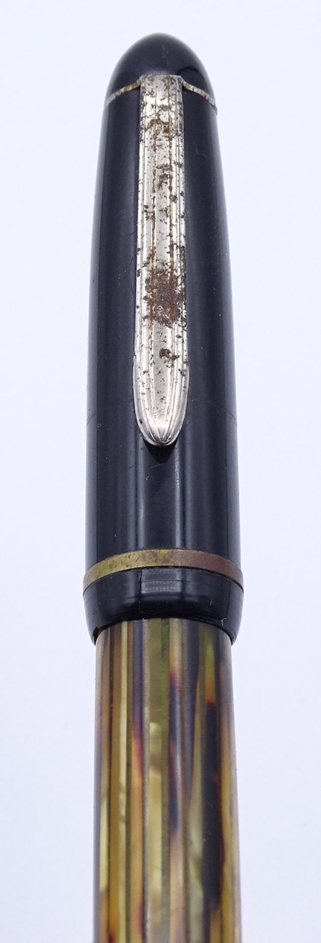 Pelikan Füller, GG Feder 585/000 Stärke F, Gebrauchsspuren, Deckel wohl nicht passend - Bild 5 aus 5