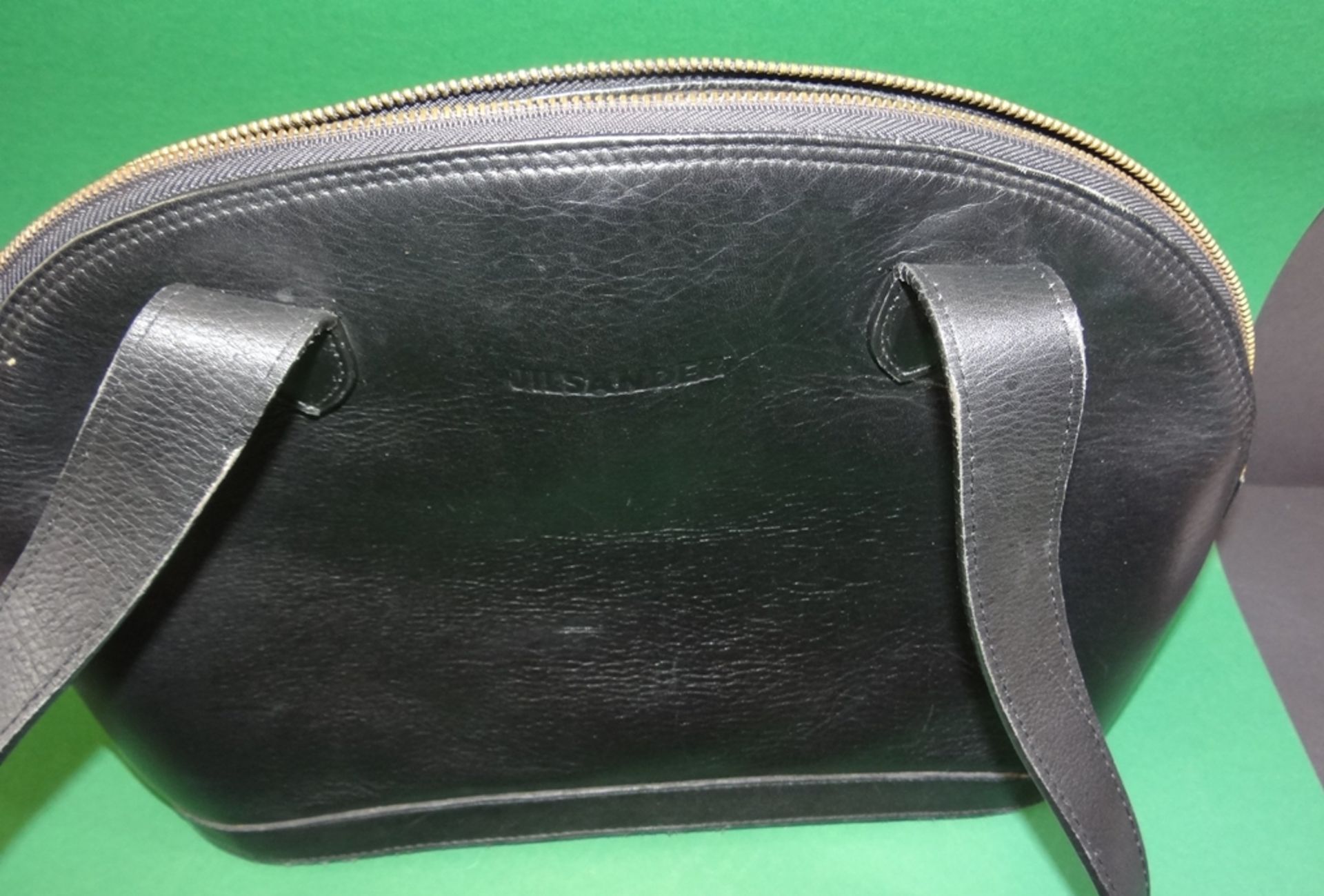 Vintage Damenhandtasche von Jill Sander, Leder, gut erhalten, 28x37 cm - Bild 2 aus 8