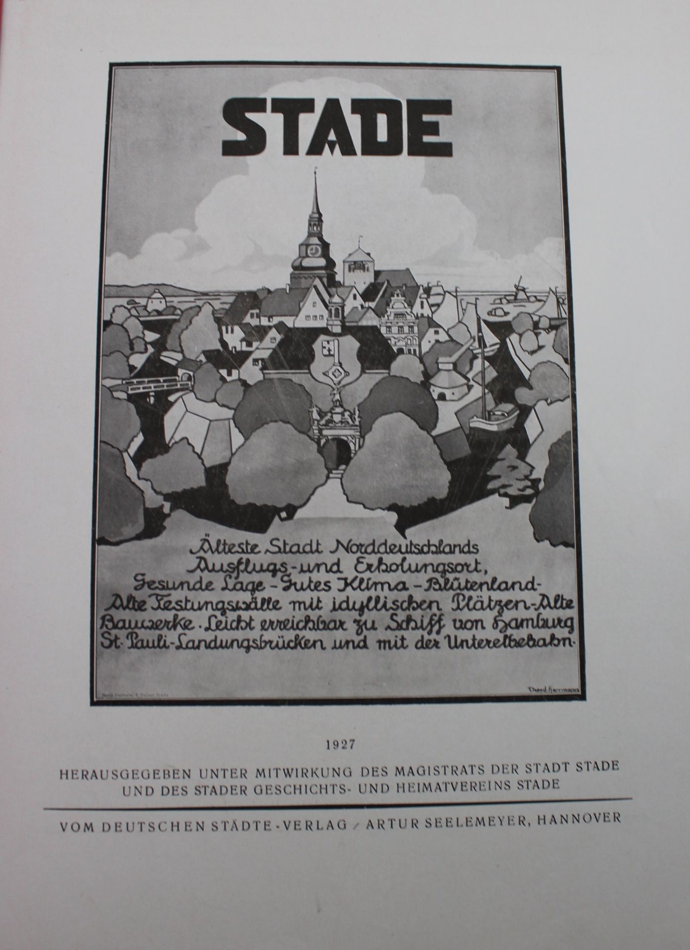 Führer durch Stade und Monographien Deutscher Städte "Stade", je um 1927 - Bild 2 aus 5