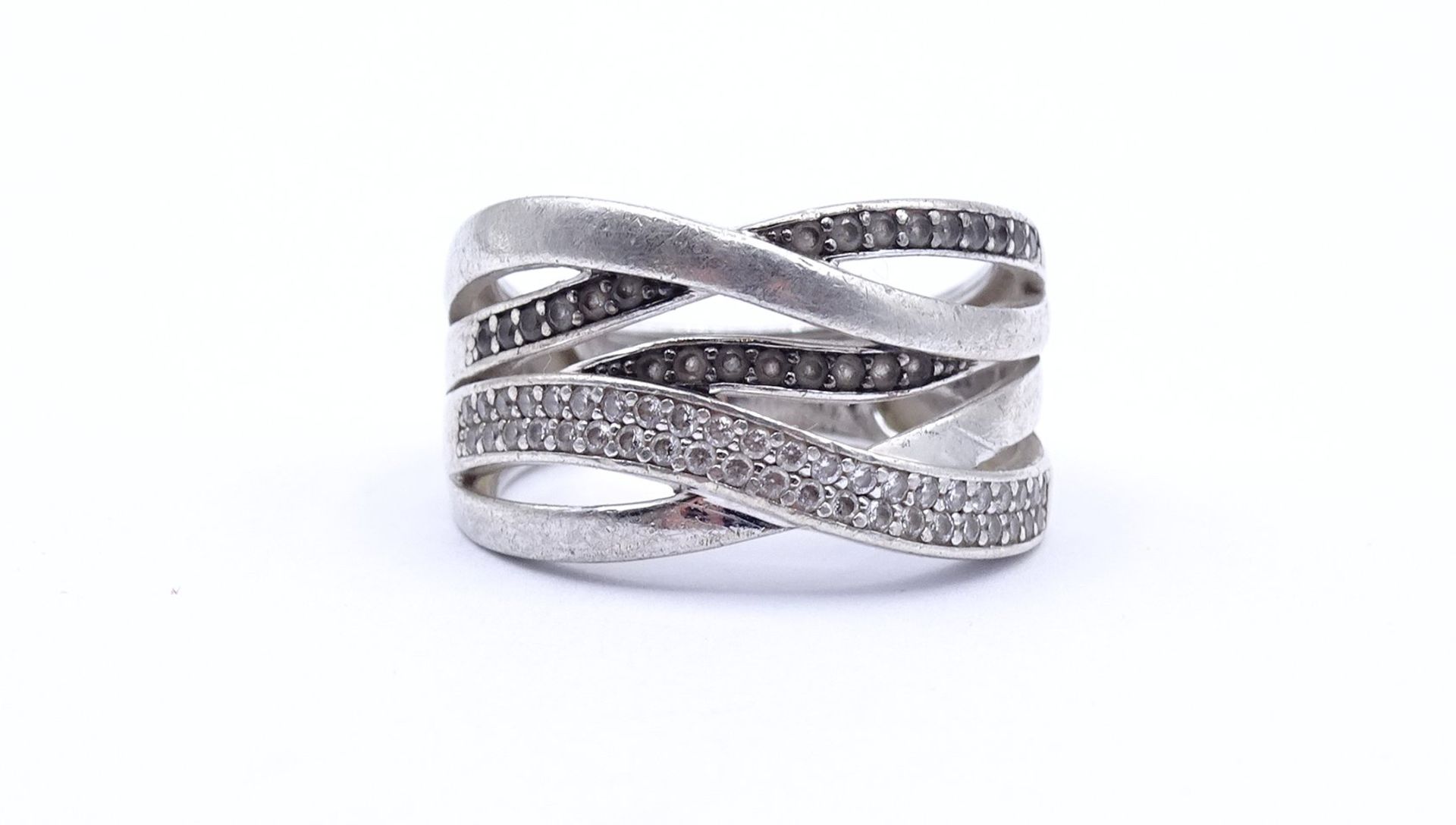 925er Silber Ring, 6,9g., RG 57